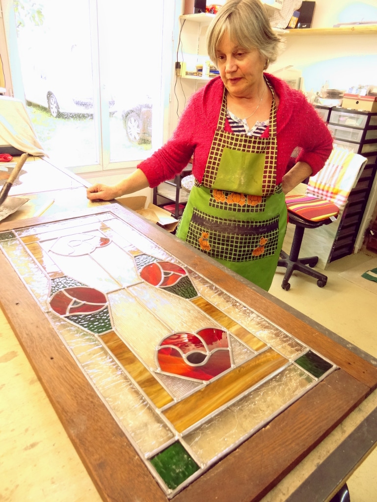 Atelier Sud Vitrail Mosaïque : Masticage