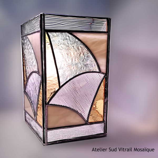 Applique Vitrail Tiffany - Sud Vitrail Mosaique