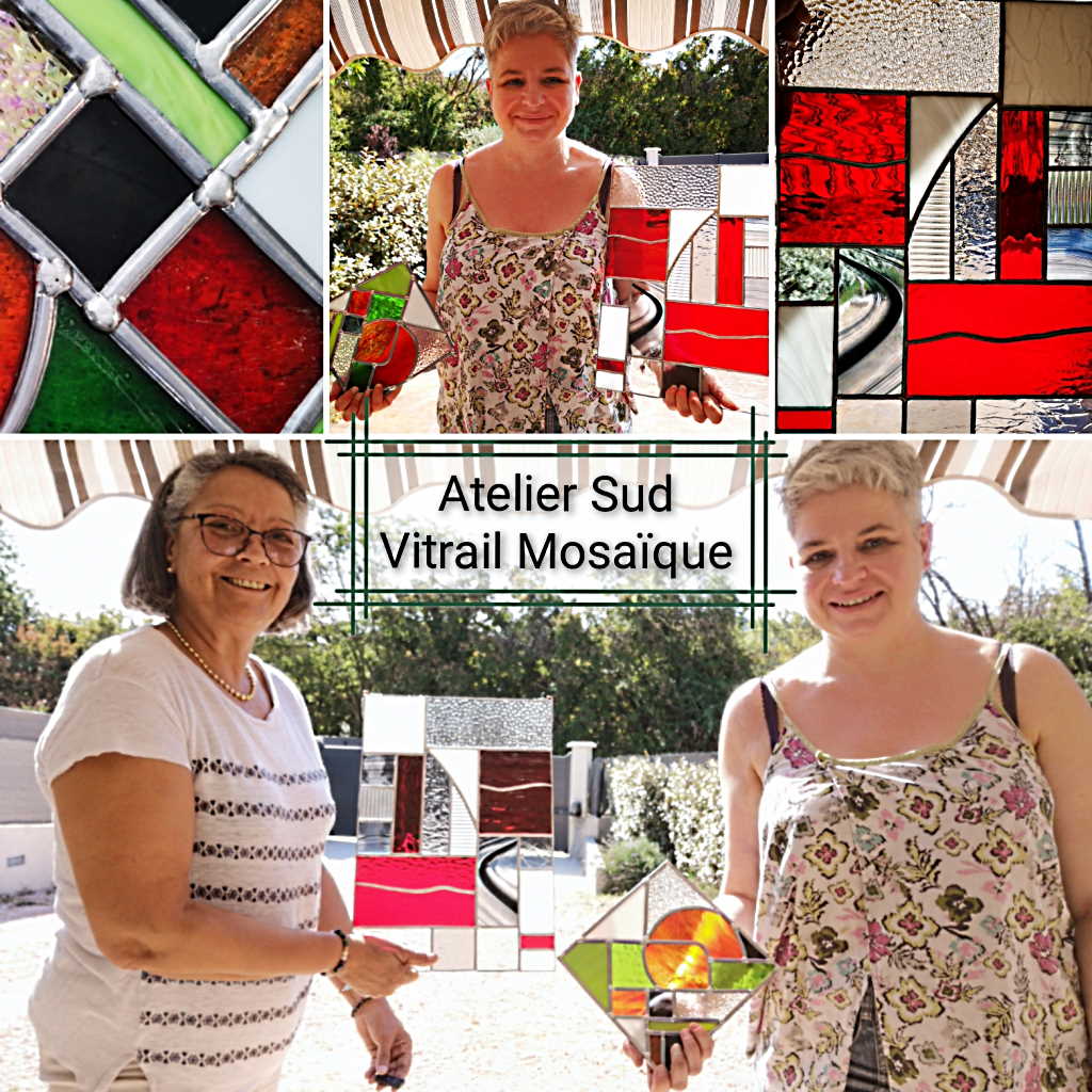 Formation-Vitrail - Session Août 2020 - Atelier Sud Vitrail Mosaïque