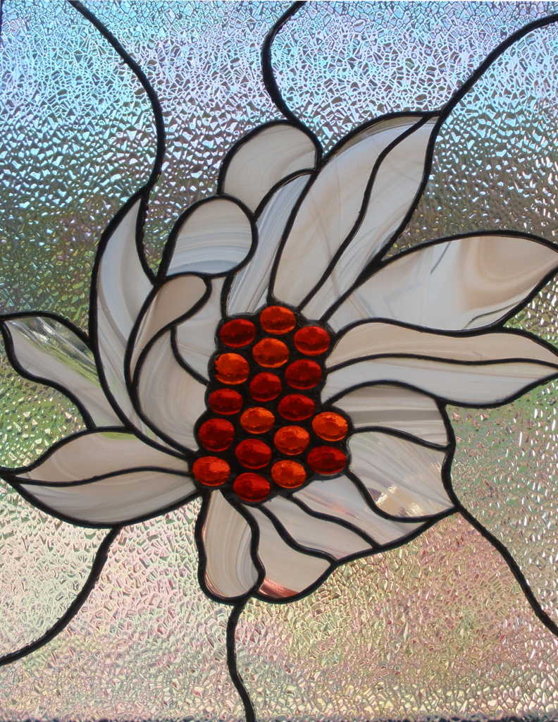 Vitrail Fleur-Sudvitrailmosaique