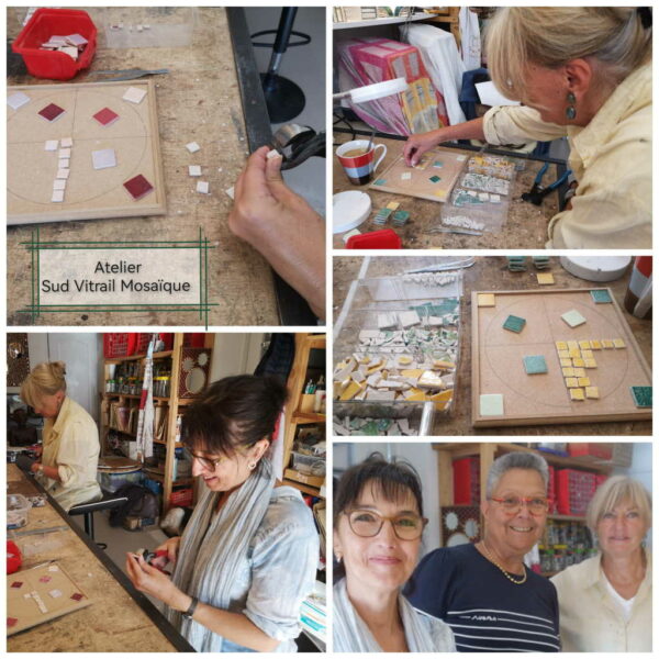 Atelier Mosaïque Perfectionnement – 8 cours de 3h