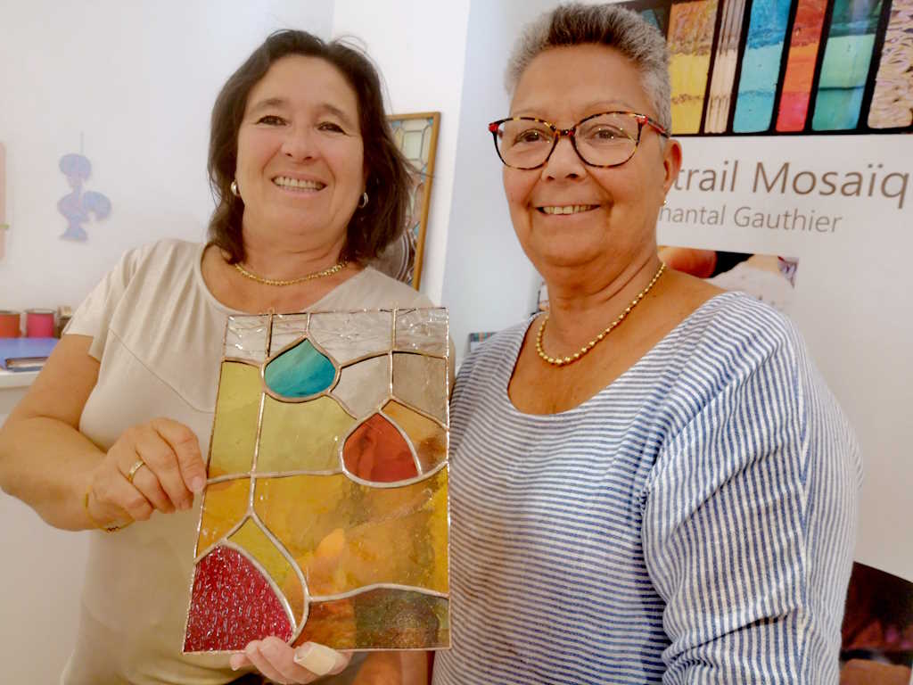 Journée découverte du Vitrail Tiffany avec Valérie - Atelier Sud Vitrail Mosaïque